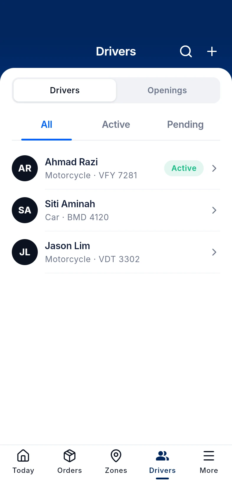 Cefflo Vendor: Drivers